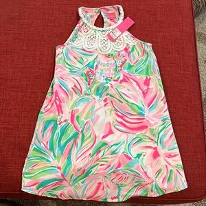 Lilly Pulitzer mini pearl shift girls dress size 10